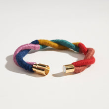 Load image into Gallery viewer, Twist Rainbow Magnetic Bracelet