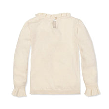 Load image into Gallery viewer, Organic Ruffle Edge Sweater