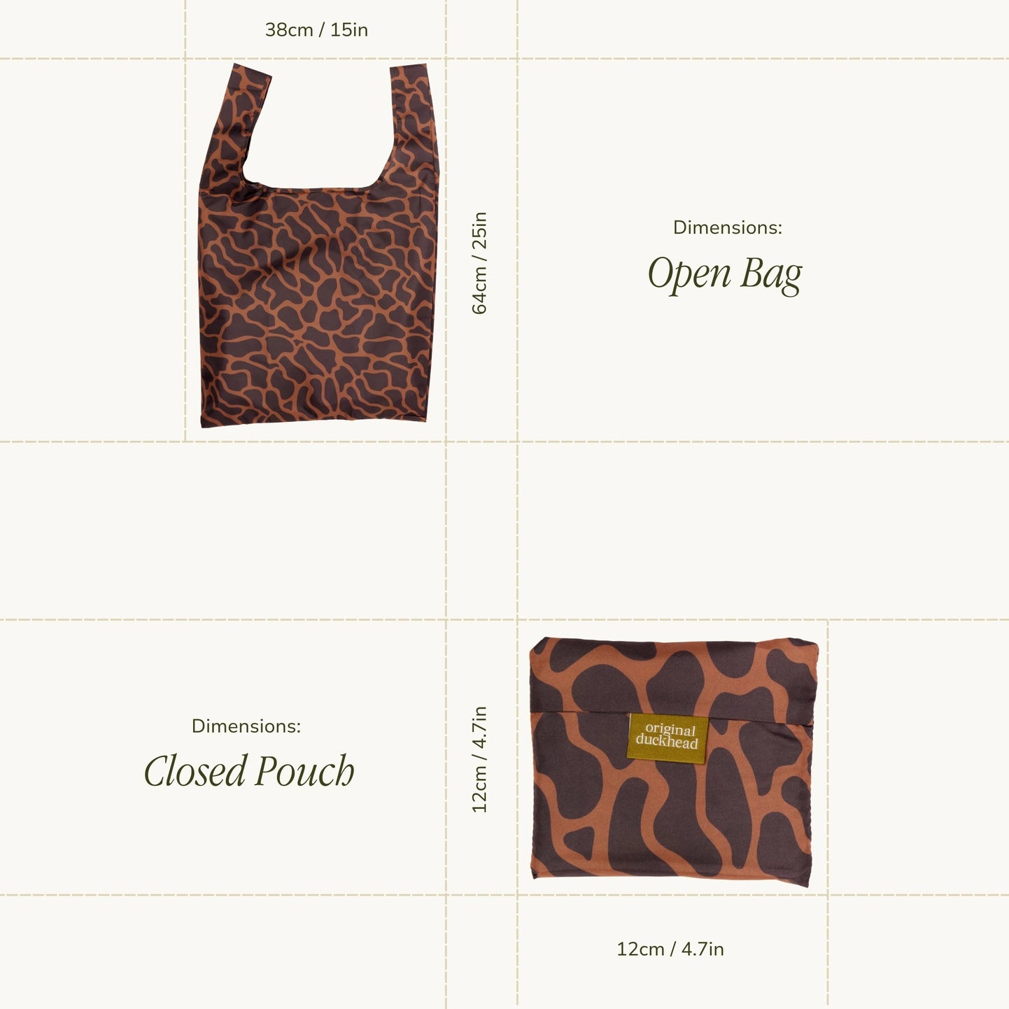 Coffee Ripples Eco-Friendly Reusable Shopping Bag