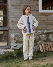 Load image into Gallery viewer, Recycled High Pile Fleece Kids Reversible Jacket