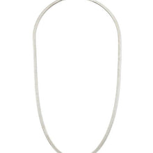 Load image into Gallery viewer, Zoe Rhodium Silver Snake Chain Necklace

