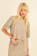 Load image into Gallery viewer, S/S Sequined Top