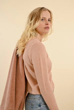 Load image into Gallery viewer, Shimmering Mesh Sweater - Pink
