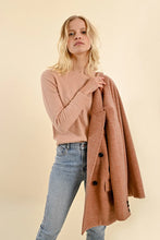 Load image into Gallery viewer, Shimmering Mesh Sweater - Pink
