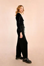 Load image into Gallery viewer, Knitted Loungewear Joggers - Black