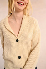 Load image into Gallery viewer, Loose Knited Cardigan - Cream