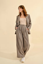 Load image into Gallery viewer, Herringbone Wide-Leg Pants
