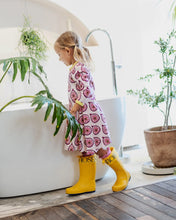 Load image into Gallery viewer, Organic Cotton Mia Dress - Pomegranate