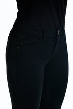 Load image into Gallery viewer, Slim Straight Leg Black Denim - Sheila
