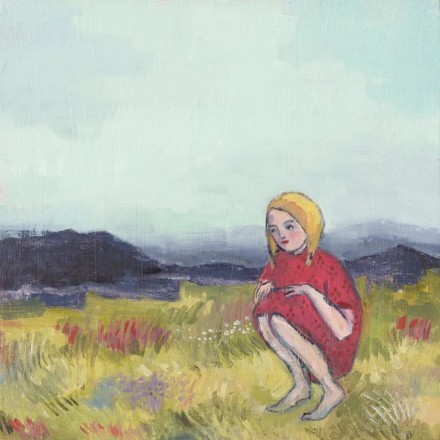 She Told Her Stories To the Earth - Print (two sizes)