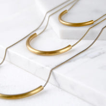 Load image into Gallery viewer, Medium Crescent Necklace