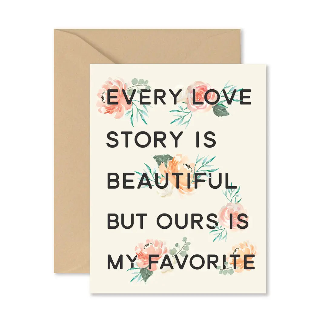 Every Love Story Greeting Card