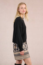 Load image into Gallery viewer, Lace Trim Sweater - Black