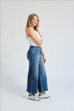 Load image into Gallery viewer, High Rise Wide Leg Braided Waistband Denim - Bolti