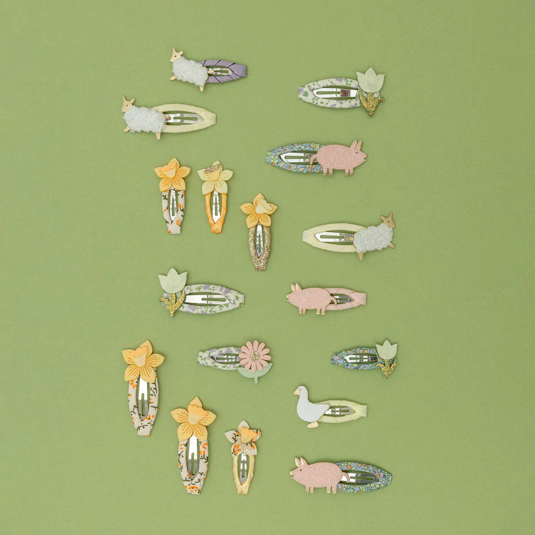 Farmyard Mini Hair Clips