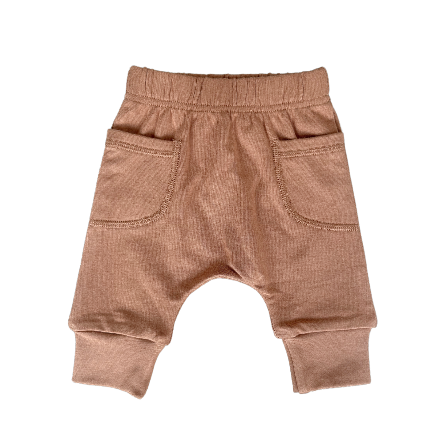 Baby Pocket Pants Bamboo/Cotton - Caramel