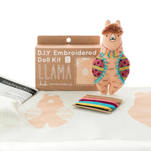Load image into Gallery viewer, Llama - Embroidery Kit