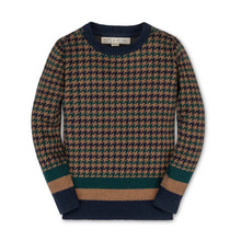 Load image into Gallery viewer, Organic Intarsia Crew Neck Sweater