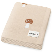 Load image into Gallery viewer, 100% Cotton Swaddle Receiving Baby Blanket - Mushroom