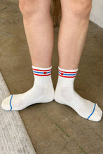 Load image into Gallery viewer, Embroidered Girlfriend socks