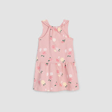 Load image into Gallery viewer, Flower Print Racerback Jersey Dress