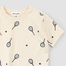 Load image into Gallery viewer, Racquet Print on Birch T-Shirt