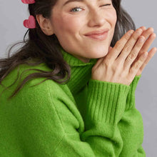 Load image into Gallery viewer, Glossy Candy Hearts Hair Clip Set - Several Colors