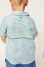 Load image into Gallery viewer, The Sea Shirt - Linen Stripe
