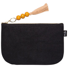 Load image into Gallery viewer, Amulet Large Zipper Pouch - Black