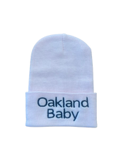 Load image into Gallery viewer, Oakland Baby Beanie (three colors)