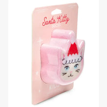 Load image into Gallery viewer, 3D Packaged Crew Socks - Santa Kitty