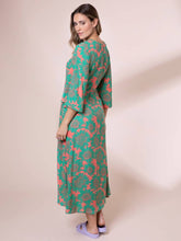 Load image into Gallery viewer, Sunflowers Erin Midi Dress