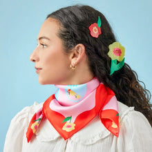 Load image into Gallery viewer, Red Flower - Hair Clip