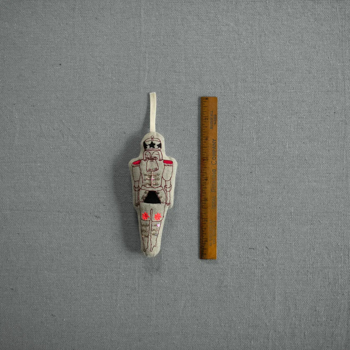 The Nutcracker, Cotton & Lavender Filled Ornament, Token