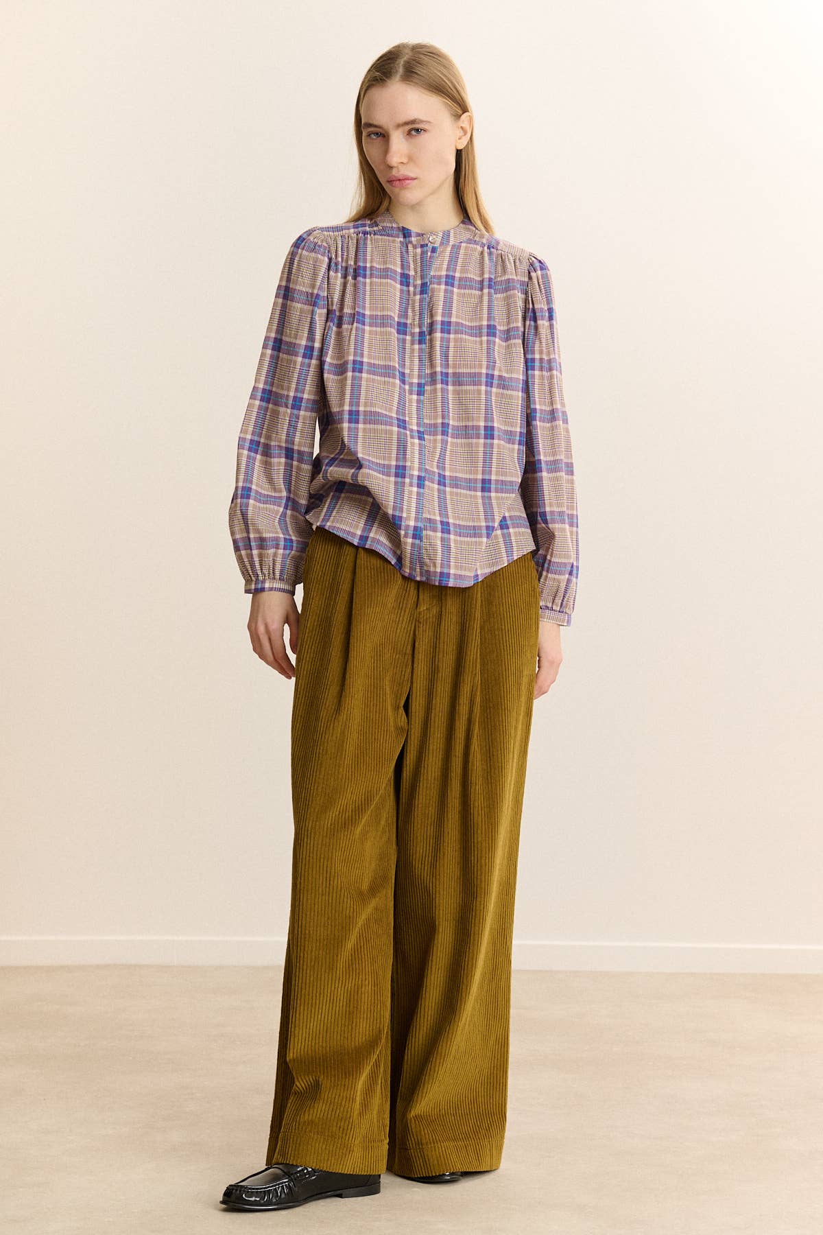 Checked Ketty Blouse