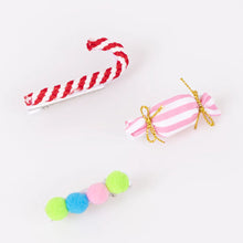 Load image into Gallery viewer, Gingerbread house hair clips (x9)