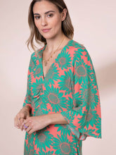 Load image into Gallery viewer, Sunflowers Erin Midi Dress