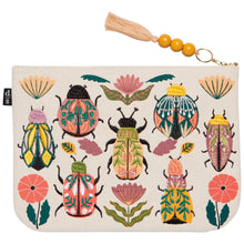 Load image into Gallery viewer, Amulet Large Zipper Pouch - Cream