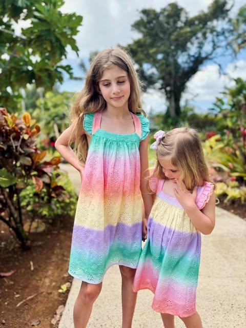 Ombre Cruise Girls Dress