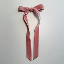 Load image into Gallery viewer, Velvet Hair Bows - Several Colors
