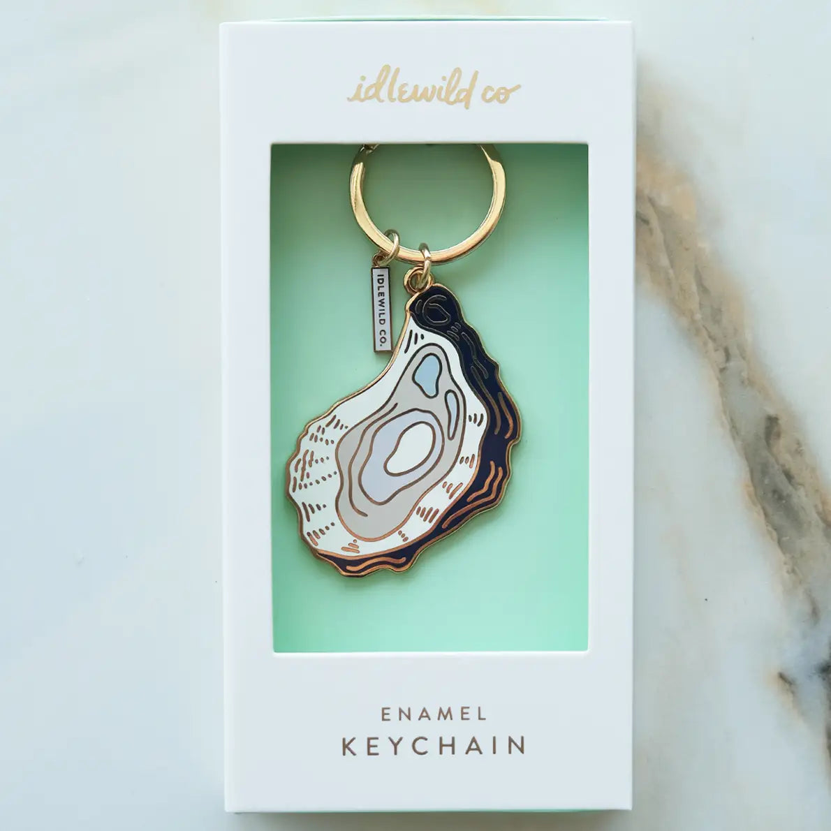 Enamel Keychain | Oyster