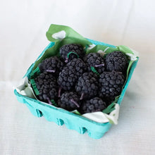 Load image into Gallery viewer, Beeswax Blackberry Birthday Candles - 5 count