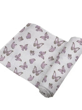 Load image into Gallery viewer, Winsome Butterflies Swaddle