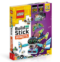 Load image into Gallery viewer, Lego Build and Stick: Robots Book