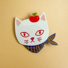 Load image into Gallery viewer, Apples Kitty Cat Alligator Hair Clip