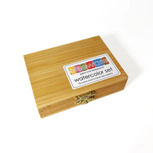 Load image into Gallery viewer, Elseware Watercolors - Bamboo Box Case