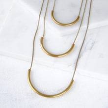 Load image into Gallery viewer, Medium Crescent Necklace
