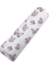 Load image into Gallery viewer, Winsome Butterflies Swaddle