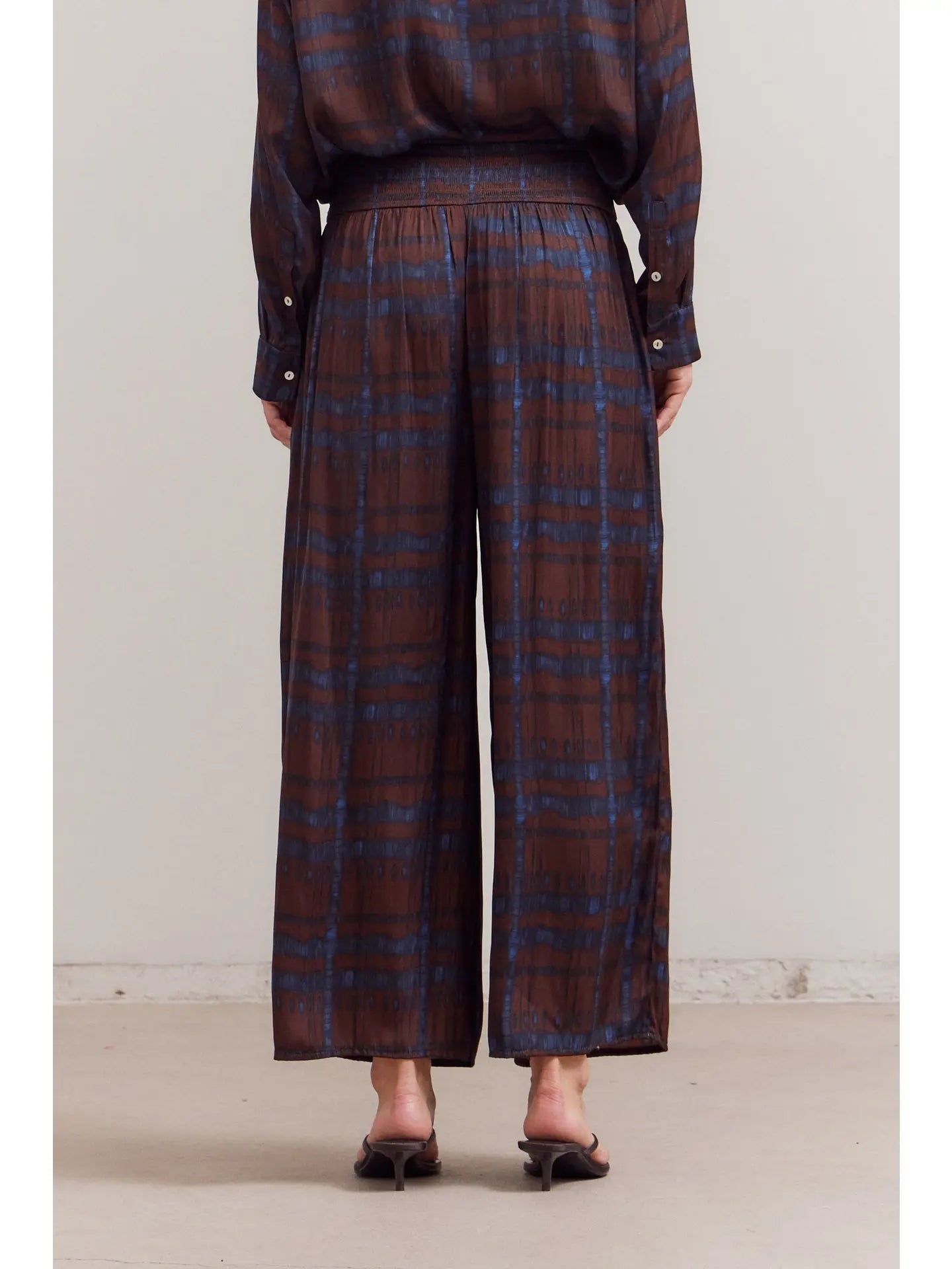 Wide Print Pants