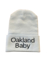 Load image into Gallery viewer, Oakland Baby Beanie (three colors)